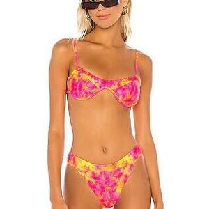 Kolbie Top in Sunset Tie Dye